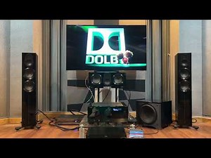 Monitor Audio Gold 6G / Yamaha RX-A8A / REL HT 1205 mkii /Test Dolby Atmos Demoatration Disc 2014