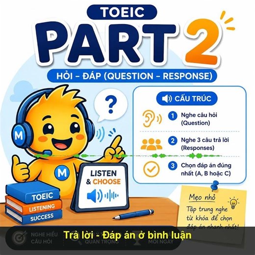 TOEIC Part 2 - Test 9 | Câu 12