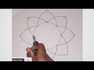 Step-by-Step Guide to Geometry Drawing for Beginners💢🙏