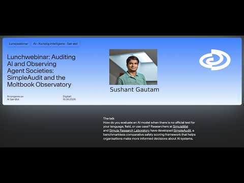 Auditing AI and Observing Agent Societies: SimpleAudit and the Moltbook Observatory