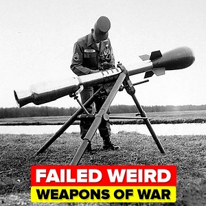 Wars have brought on some of the most incredible advancements in technology, but not all ideas were winners! Check out today's epic new video to find out which weapons designed for war were total failures! | The Infographics Show