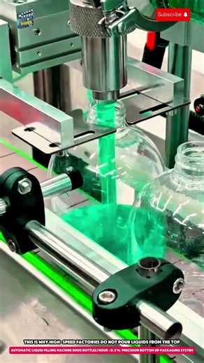 Automatic Liquid Filling Machine 5000 Bottles/Hour ±0.5% Precision Bottom Up Packaging System
