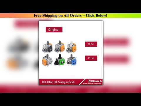 2030pcs Hall Effect Joystick for Xbox One for PS4 for PS5 3D Analog Stick Sensor Module Controller