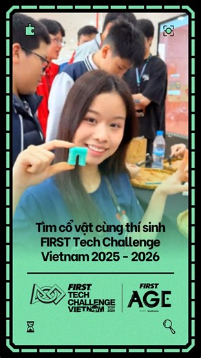 [English caption below] Thử thách tìm khảo cổ cùng thí sinh tại FIRST Tech Challenge Vietnam 2025 - 2026 ----------- The archaeology challenge with contestants at FIRST Tech Challenge Vietnam 2025–2026. #FIRST #FIRSTTechChallenge #FTC #FIRSTTechChallengeVietnam #FTCVN #DECODE | FIRST Tech Challenge Vietnam