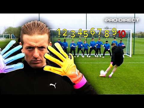 Jordan Pickford vs 10 GOALKEEPERS 🤯 Can England's No.1 Beat This Impossible Challenge? 🏴󠁧󠁢󠁥󠁮󠁧󠁿
