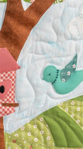 4.2K views · 54 reactions | Join Jen as she demonstrates the appliqué layout & some simple hand embroidery for the Welcome Home In Spring Block of the Month! Sign Up & View the Tutorial: https://www.shabbyfabrics.com/p169834/ | Shabby Fabrics | Facebook