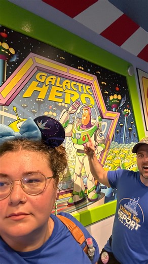 Disney Trip Reports | WDW Travel on Instagram: "Buzz Lightyear’s Space Ranger Spin opened on this day back in 1998, and despite riding it approximately 1,703 times, Maddie has gotten Galactic Hero only once. And Derek? Well, he knew all the old cheat codes, but with the refurbishment, how hard will it be to get that top score?! 💚💙💜 Have you ever gotten Galactic Hero before? What do you think of the announcement that the ray guns won’t be anchored anymore like the Disneyla