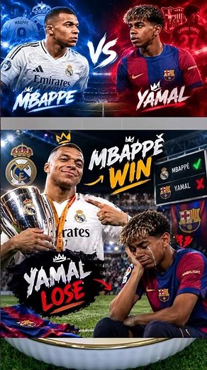 Mbappé vs Yamal 🔥 Who Is the Better Player? | Epic Football Battle