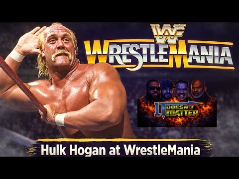 Hulk Hogan at Wrestlemania!