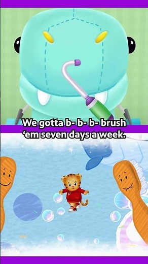 Learn About the Dentist with Daniel Tiger! 🦷 | Daniel Tiger's Neighborhood | PBS KIDS Games #Shorts