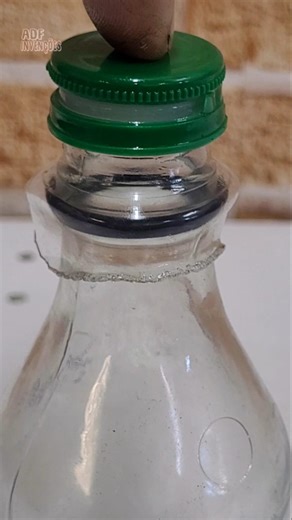 Do this to reuse a glass bottle.