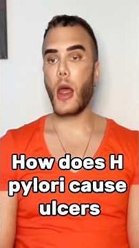 “How does H. pylori cause ulcers?”
