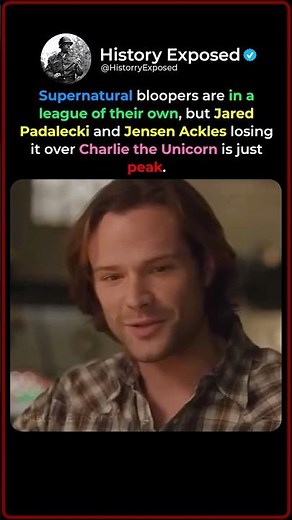 Supernatural Bloopers Hit Different When It's These Two 😂🦄