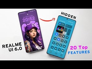 Realme UI 6.0 Update : Top 20 New Features | Realme Android 15 for GT 6T/6,13/12/11 Pro Plus,P1 Pro
