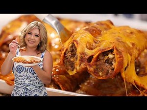 My Go-To 30-Minute Cheesy Beefy Tex-Mex Enchiladas