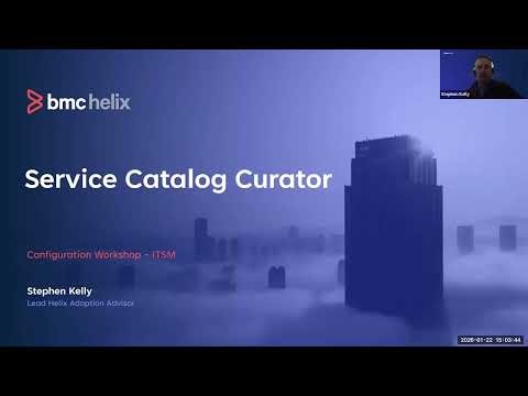 Workshop: Service Catalog Curator Session