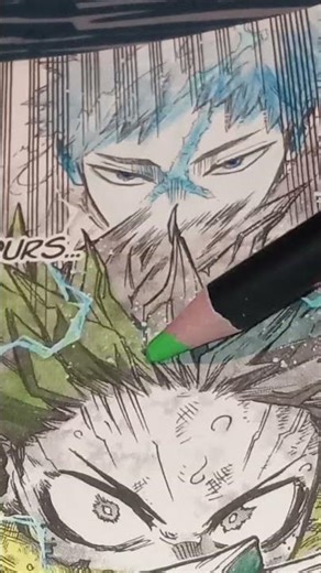 coloring my manga mha