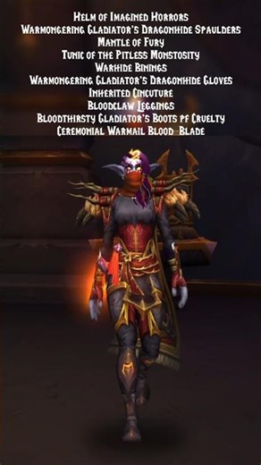 Druid Transmog – Bloodthorn Ritualist | Mog & Manor