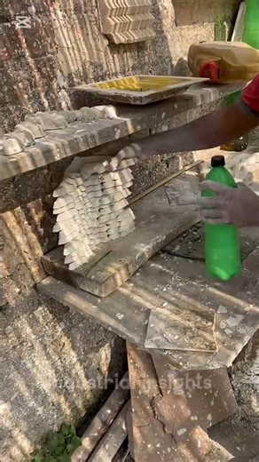 Ceiling Sheet Corner Design Process | #shorts #industrialprocess