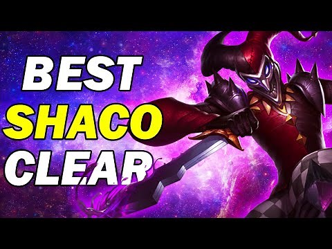 NEW Shaco jungle clear