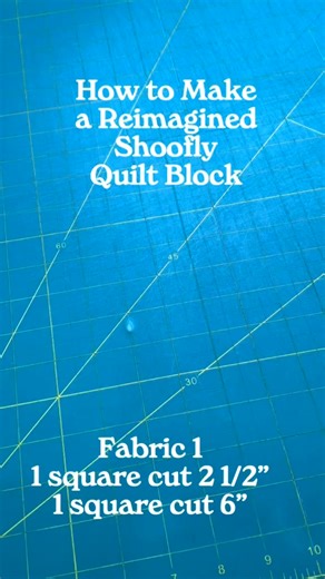 Super easy quilt block tutorial. Reimagine the traditional Shoofly quilt block into something new. Credit:createwithclaudia 🧡 #quiltblock #quilttok #quiltingtutorial | Sharon Rucker