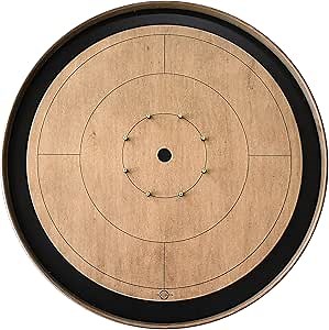 The Tracey Gray Rock Board - Tournament Style Crokinole Board Game Set (Meets NCA Standards)
