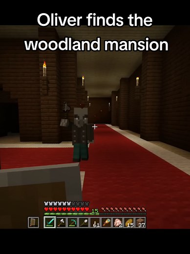 Oliver Finds a Woodland Mansion in Minecraft Blind Playthrough