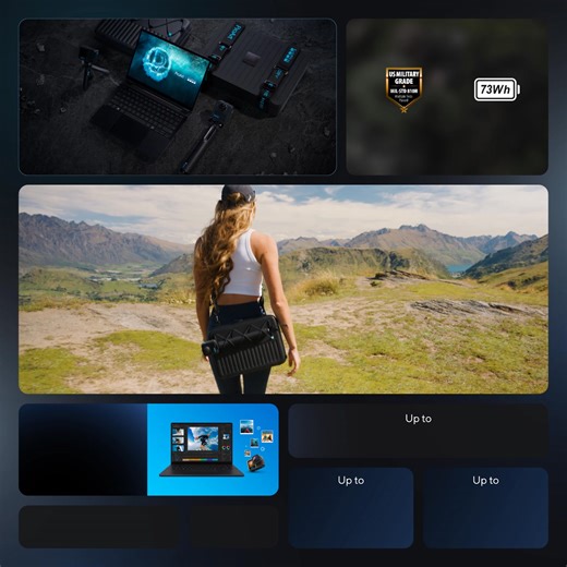 1.3K views · 13 reactions | ProArt GoPro Edition⛰️ ✅ GoPro-inspired black metal design + travel-ready modular packaging ✅ One-touch GoPro hotkey — launch GoPro Player & StoryCube AI instantly ✅ AMD Ryzen™ AI Max+ 395 + 50 TOPS NPU — smooth AI-powered editing ✅ 13” 360° convertible, just 1.39 kg — built for creators on the move Shoot. Edit. Go ➡ https://us.asus.click/px13gopro | ASUS | Facebook
