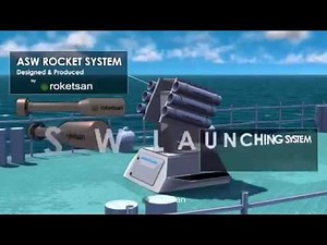 ASW Rocket System - Submarine Warfare ( DSH ) by ROKETSAN