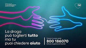 Live la campagna Mediaset di sensibilizzazione contro l'uso di droghe