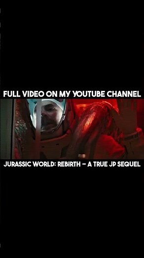 Jurassic World: Rebirth Is the Alien of JP #movie #jurassicworldrebirth #jurassicpark #jurassicworld