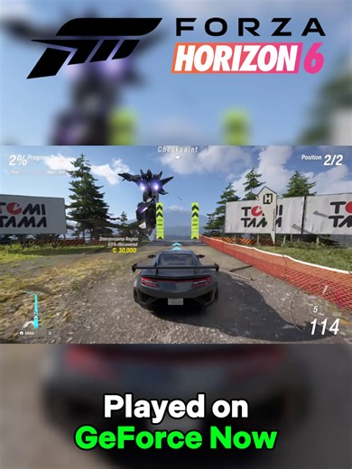 Forza Horizon 6 Mech My Day - Racing the Mech was a lot of fun. Playing the Steam version on GeForce Now. #ForzaHorizon6 #GeForceNow #SteamController