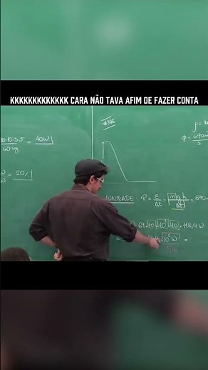O cara não estava afim de fazer a conta