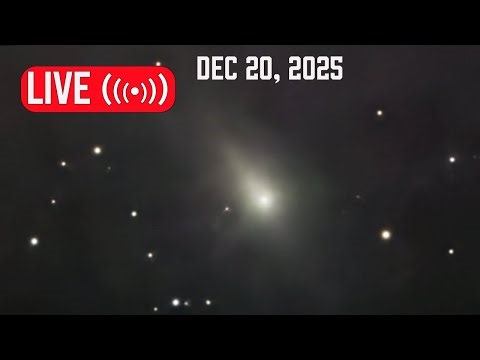 Comet 3I ATLAS — Night 3 LIVE | Timelapse → Real-Time Attempt