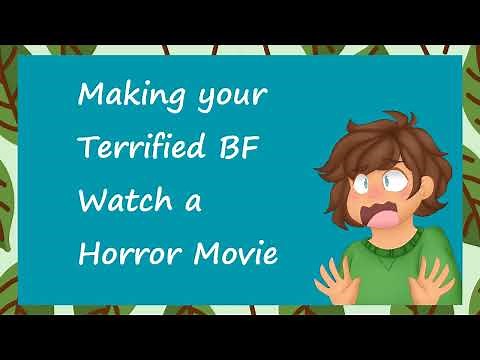 [M4A] Making your Terrified BF Watch a Horror Movie [Pouty][BFE][Hiding in your Neck]