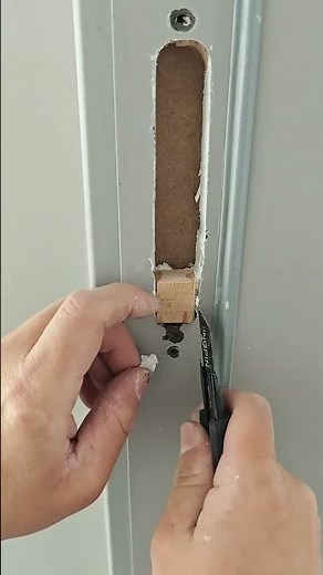 Never replace door lock randomly, consequences serious! #Door installation correct method