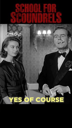 School for Scoundrels | Ian Carmichael | Janette Scott | The Art of Tipping! | 60's Classic Movie