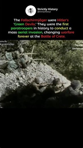 The Most Feared Soldiers of WWII: Fallschirmjäger 🪂