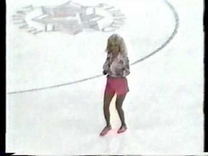 morganna's hockey kiss