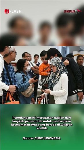 JFLASH | Di Bawah Ancaman Perang, 22 WNI Iran Akhirnya Tiba di Tanah Air