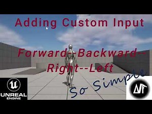 Adding Custom input and Axis movement| AIP