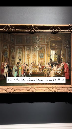 🖼️ THE MEADOWS MUSEUM 🖼️ On the beautiful campus of SMU in Dallas, @themeadowsmuseum houses one of the largest collections of Spanish art outside of Spain 💃🏻 They also feature Hispanic and non-Spanish art, but the primary collection includes works by El Greco, Dali, Goya, Picasso and much more. Explore the breathtaking portraits downstairs in the Great Hall and Founder’s Rooms, then head upstairs to enjoy both the permanent collections (sculptures, oil paintings, religious art and more) and 