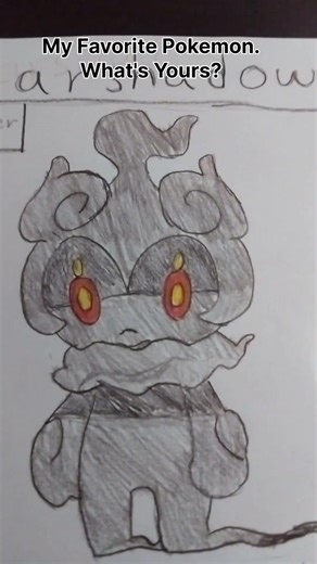 Marshadow Pokemon #pokemon #art #drawing #marshadow