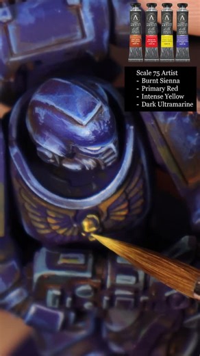 Craftworld Studio | New tutorial is up! - Marko Miladinović #craftworldstudio #underpaintingminis #craftworldians #spacemarines #ultramarines | Instagram
