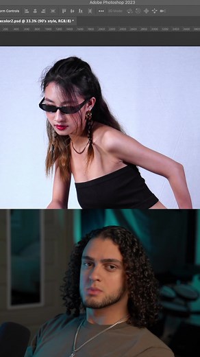 How to color grade like a vintage magazine in Photoshop ‼️🤝 Link in IG bio #graphicdesign #photoshop #designtutorial #adobe