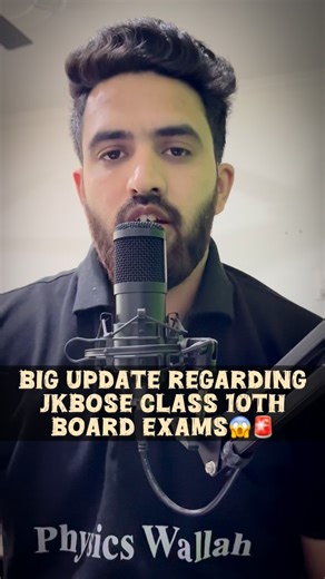 JKBOSE Wallah | Class 9th-12th on Instagram: "Big Update Regarding Jkbose Class 10th Exams😱"