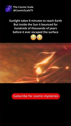 The Light You See From the Sun Is Ancient 😳