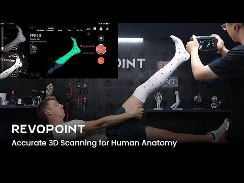 Revopoint 3D Scanners: Accurate 3D Scans for Human Anatomy