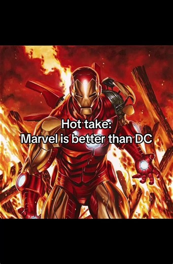Like yeah they have copies of each others characters but Marvel is just way better #marvel #dc #batman #ironman #fyp