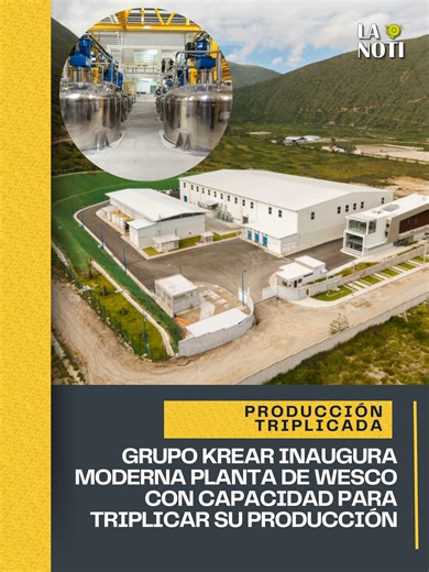 Ecuador ya tiene una de las fábricas de pintura más modernas de la región. El grupo dueño de Pintulac inauguró la nueva planta de Wesco en Calacalí con una inversión de 15 millones de dólares. Lo más increíble es que pueden fabricar 10.000 litros de pintura en solo dos horas gracias a su nueva tecnología. Esta fábrica es la primera del país con certificación Zero Carbon porque usa energía solar y recicla toda el agua que utiliza. Además planean triplicar su producción para exportar mucho más a E